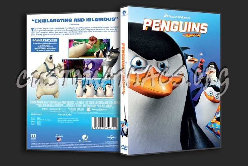 Penguins of Madagascar dvd cover