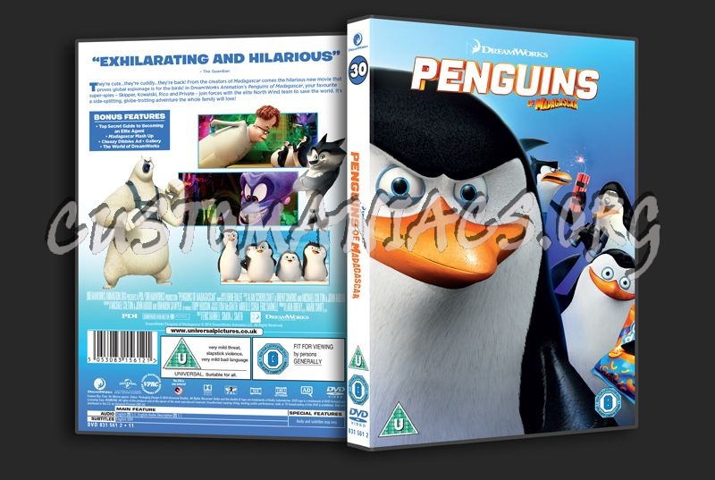 Penguins of Madagascar dvd cover
