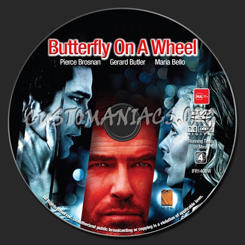 Butterfly On A Wheel dvd label