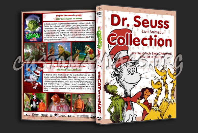 Dr. Seuss Live Action Animation Collection dvd cover