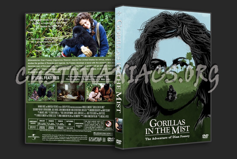 Gorillas in the Mist dvd cover