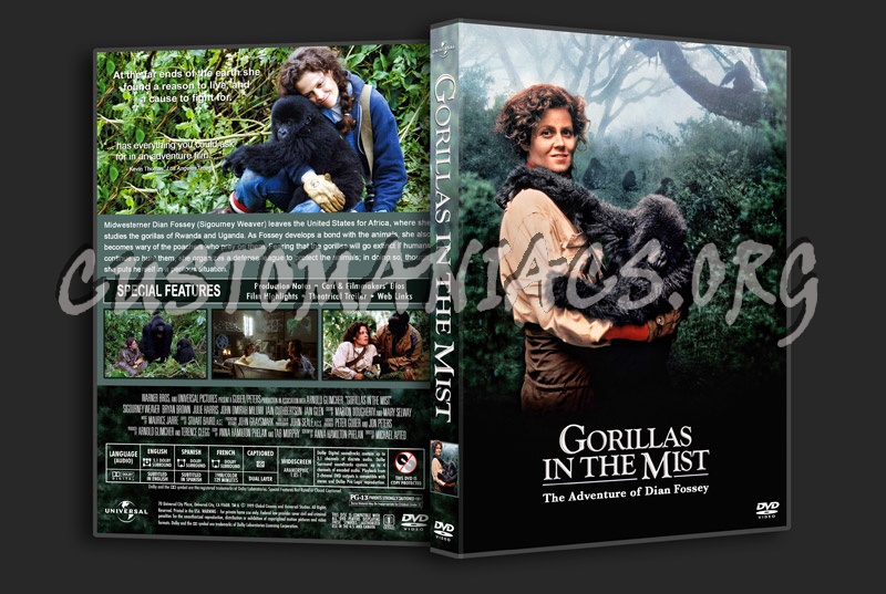 Gorillas in the Mist dvd cover