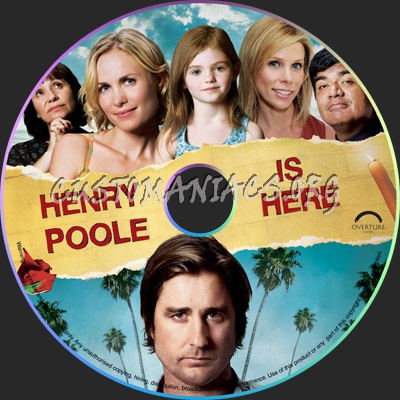 Henry Poole is Here dvd label