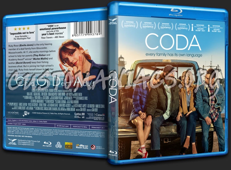Coda (2021) blu-ray cover