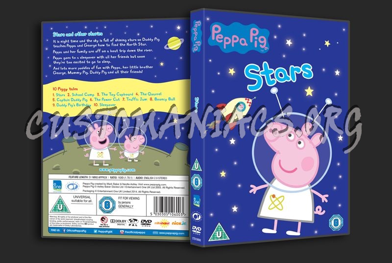 Peppa Pig Stars dvd cover