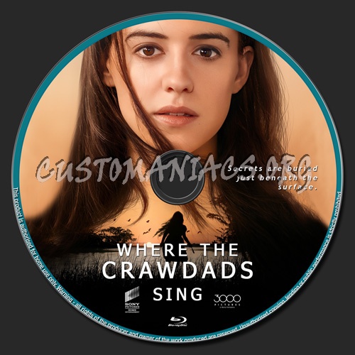 Where The Crawdads Sing blu-ray label