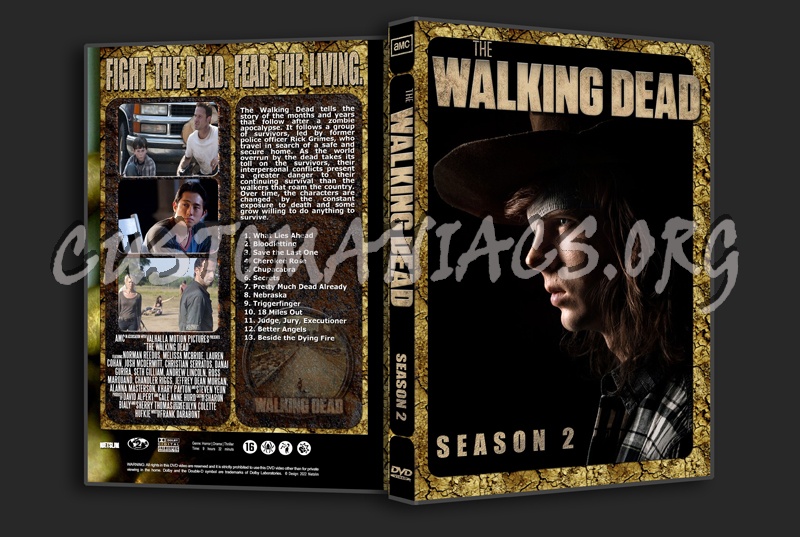The Walking Dead Season 2 dvd cover