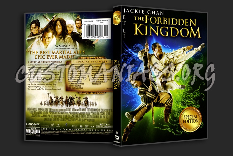 The Forbidden Kingdom dvd cover