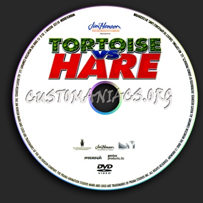 Unstable Fables: Tortoise vs. Hare dvd label
