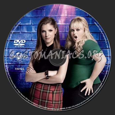 Pitch Perfect 2 dvd label