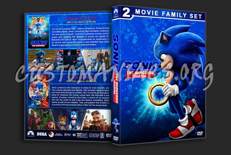 Sonic the Hedgehog Collection dvd cover