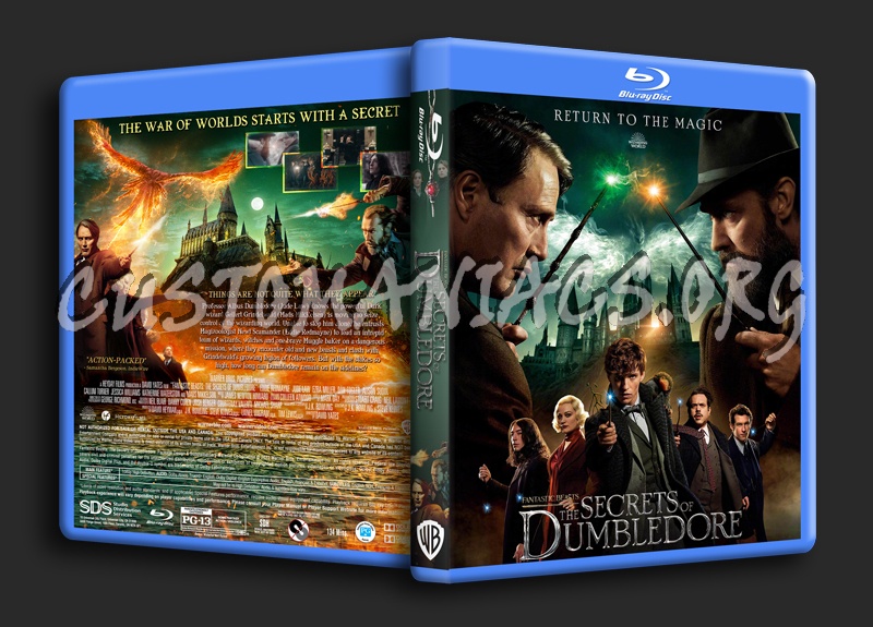 Fantastic Beasts: The Secrets of Dumbledore dvd cover