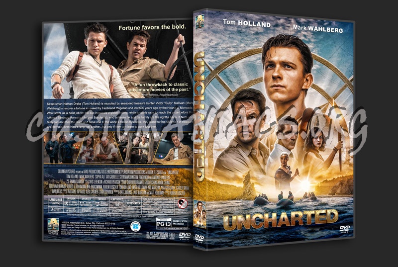 Uncharted dvd cover