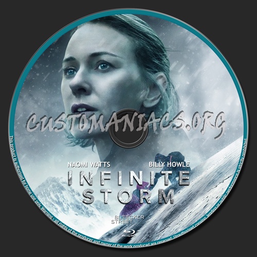 Infinite Storm blu-ray label