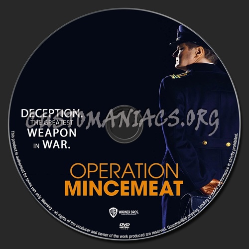 Operation Mincemeat dvd label
