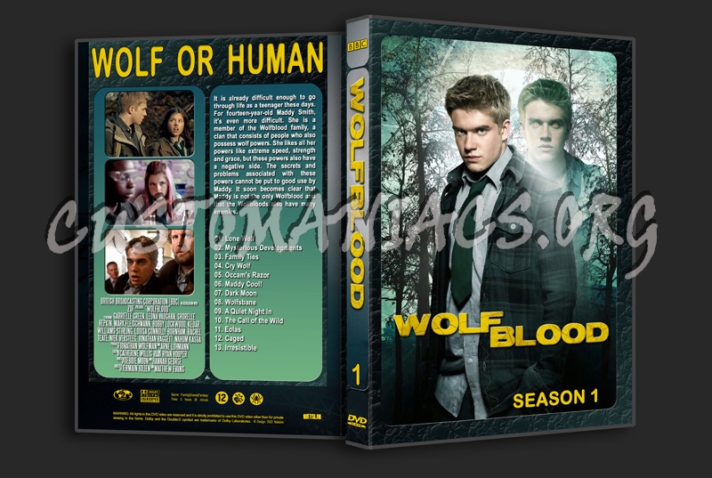 Wolfblood Season 1 dvd cover