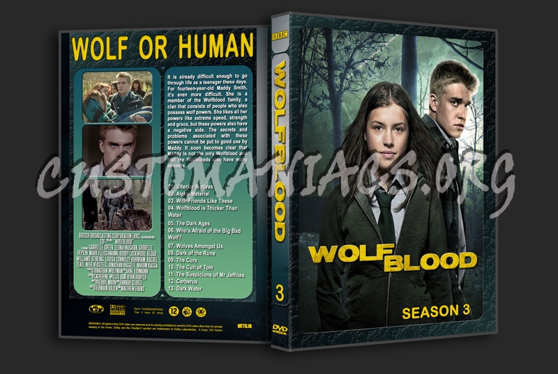 Wolfblood Season 3 dvd cover