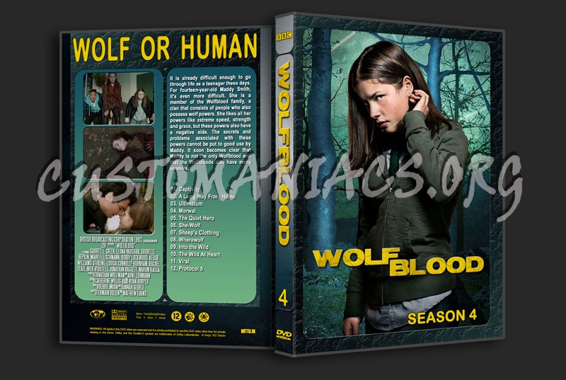 Wolfblood Season 4 dvd cover