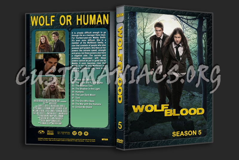 Wolfblood Season 5 dvd cover