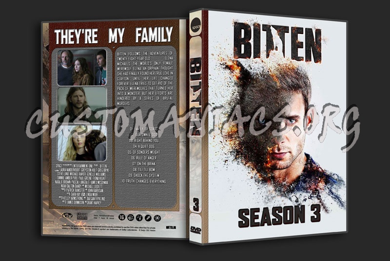 Bitten Season 3 dvd cover