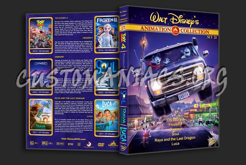 Walt Disney's Classic Animation - Set 21 dvd cover