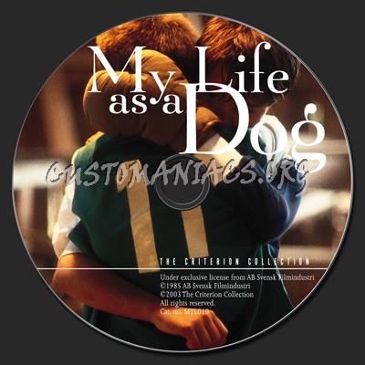 178 - My Life as a Dog dvd label