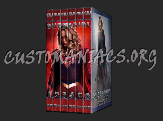 Supergirl all seasons dvd cover