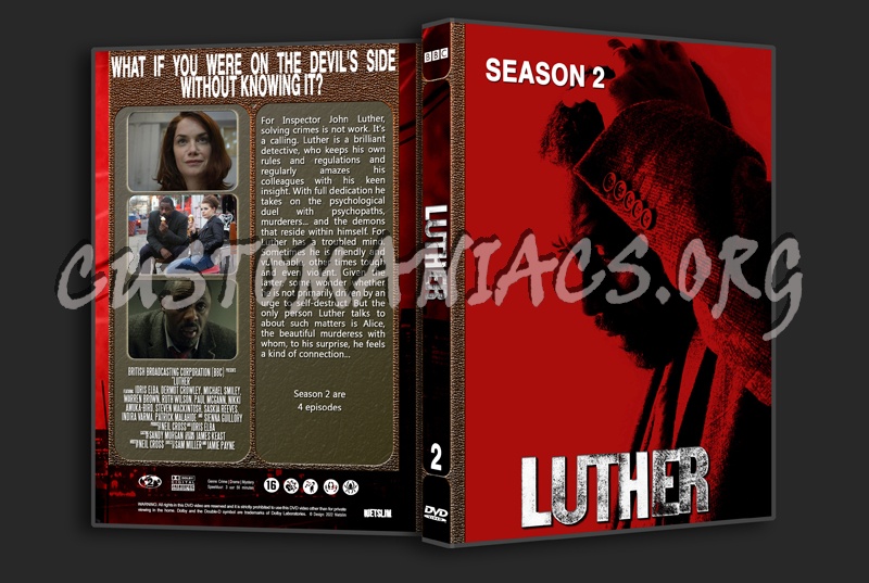 Luther Season 2 dvd cover