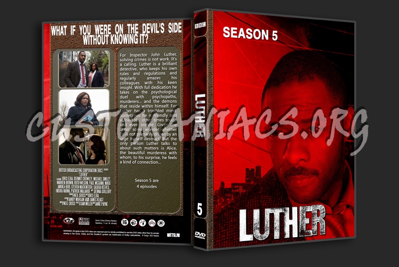 Luther Season 5 dvd cover