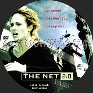 The Net 2.0 dvd label