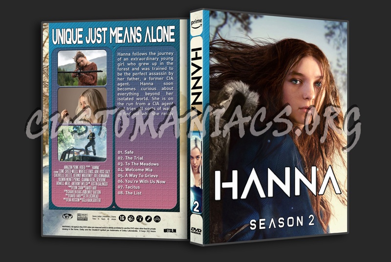 Hanna 1-3 dvd cover
