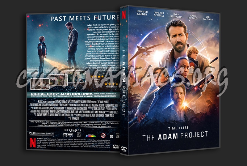 The Adam Project dvd cover