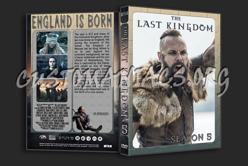 The Last Kingdom Season 5 dvd cover