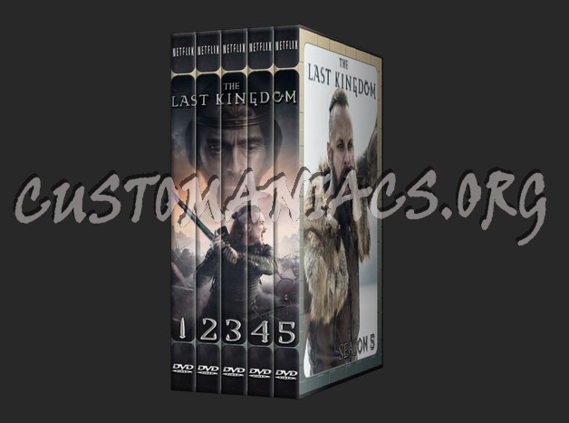 The Last Kingdom - complete with spine dvd cover