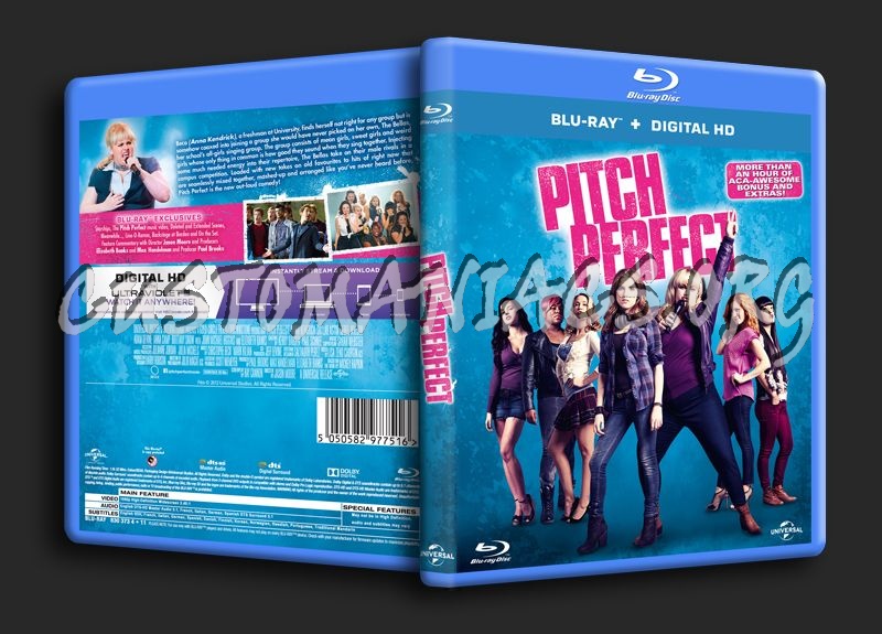 Pitch Perfect blu-ray cover