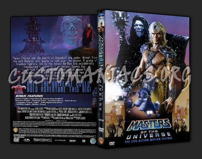 Masters Of The Universe dvd cover