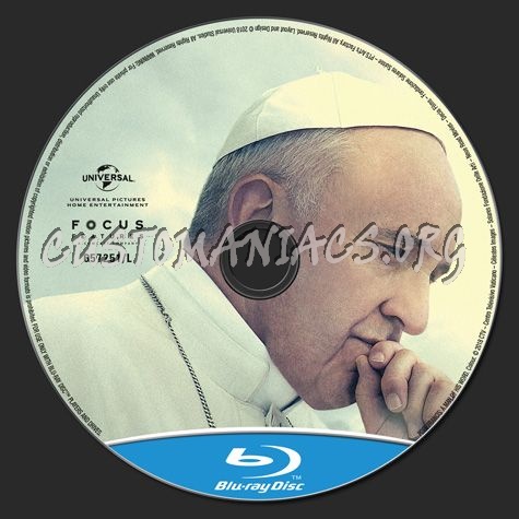Pope Francis A Man of His Word blu-ray label