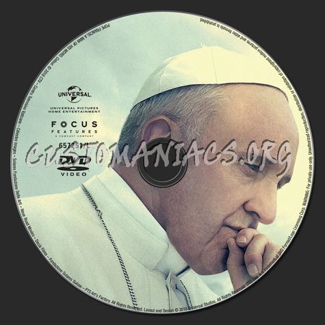 Pope Francis A Man of His Word dvd label