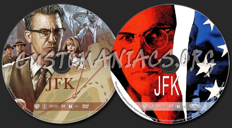 Jfk dvd label