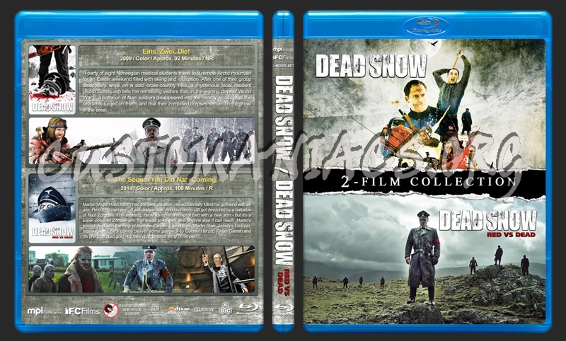 Dead Snow Double Feature blu-ray cover