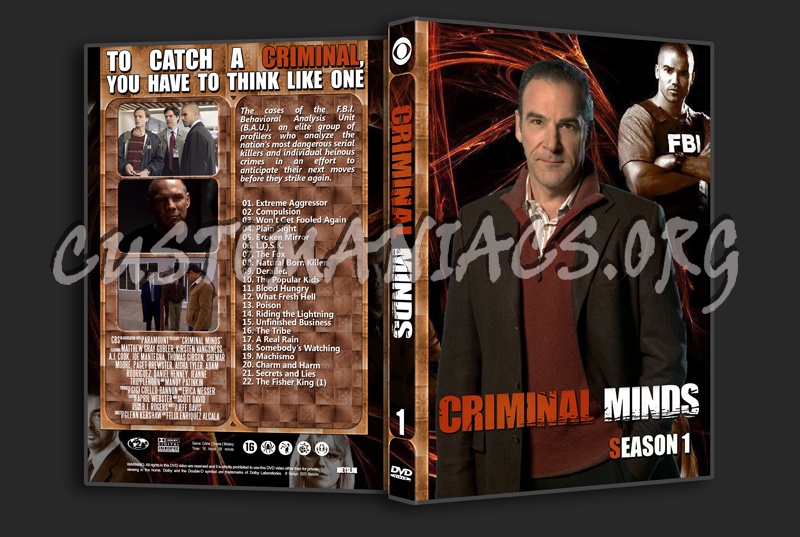 Criminal Minds season 1 dvd cover