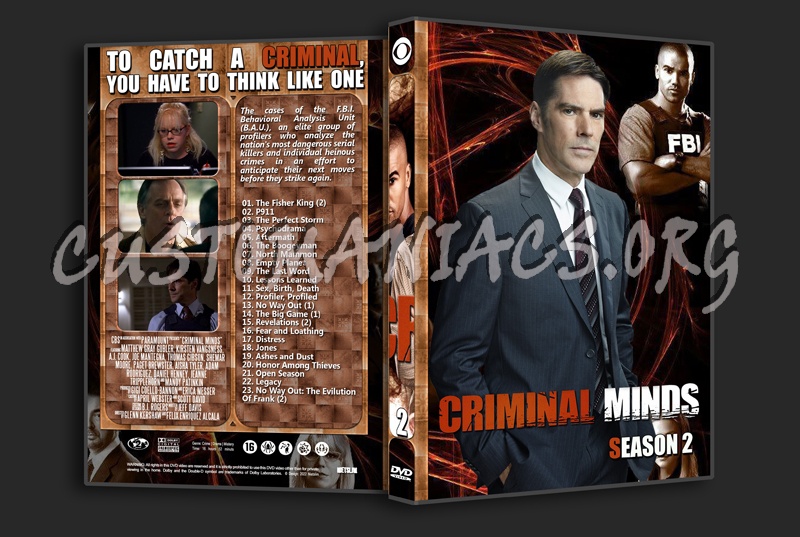Criminal Minds - Complete dvd cover