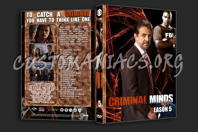 Criminal Minds - Complete dvd cover