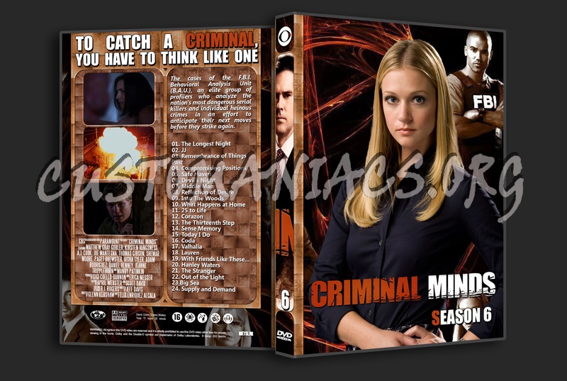 Criminal Minds - Complete dvd cover