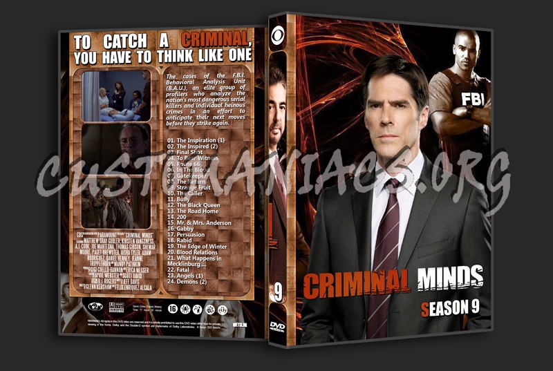 Criminal Minds - Complete dvd cover