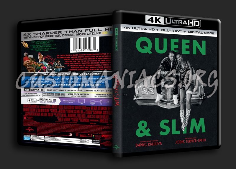 Queen & Slim 4K blu-ray cover