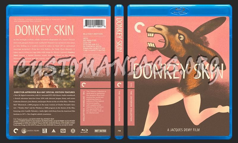 718 - Donkey Skin blu-ray cover