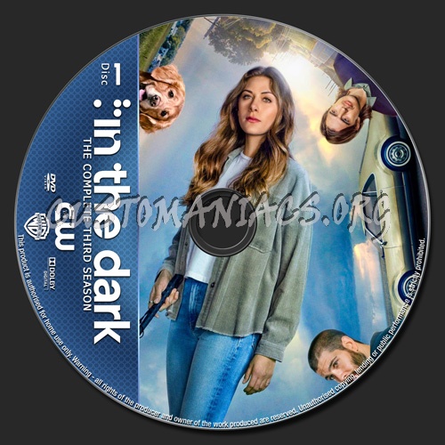 In The Dark Season 3 dvd label