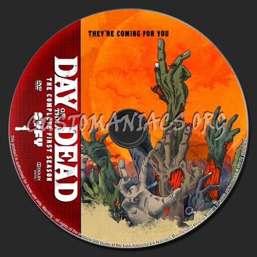 Day Of The Dead Season 1 dvd label