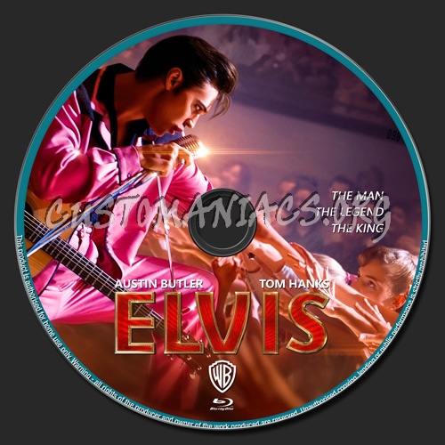 Elvis blu-ray label